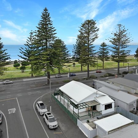 The Nautilus Hotel Napier Buitenkant foto Aerial view of the beach at the northern end of the town